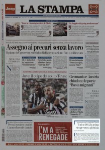 La Stampa - Prima pagina